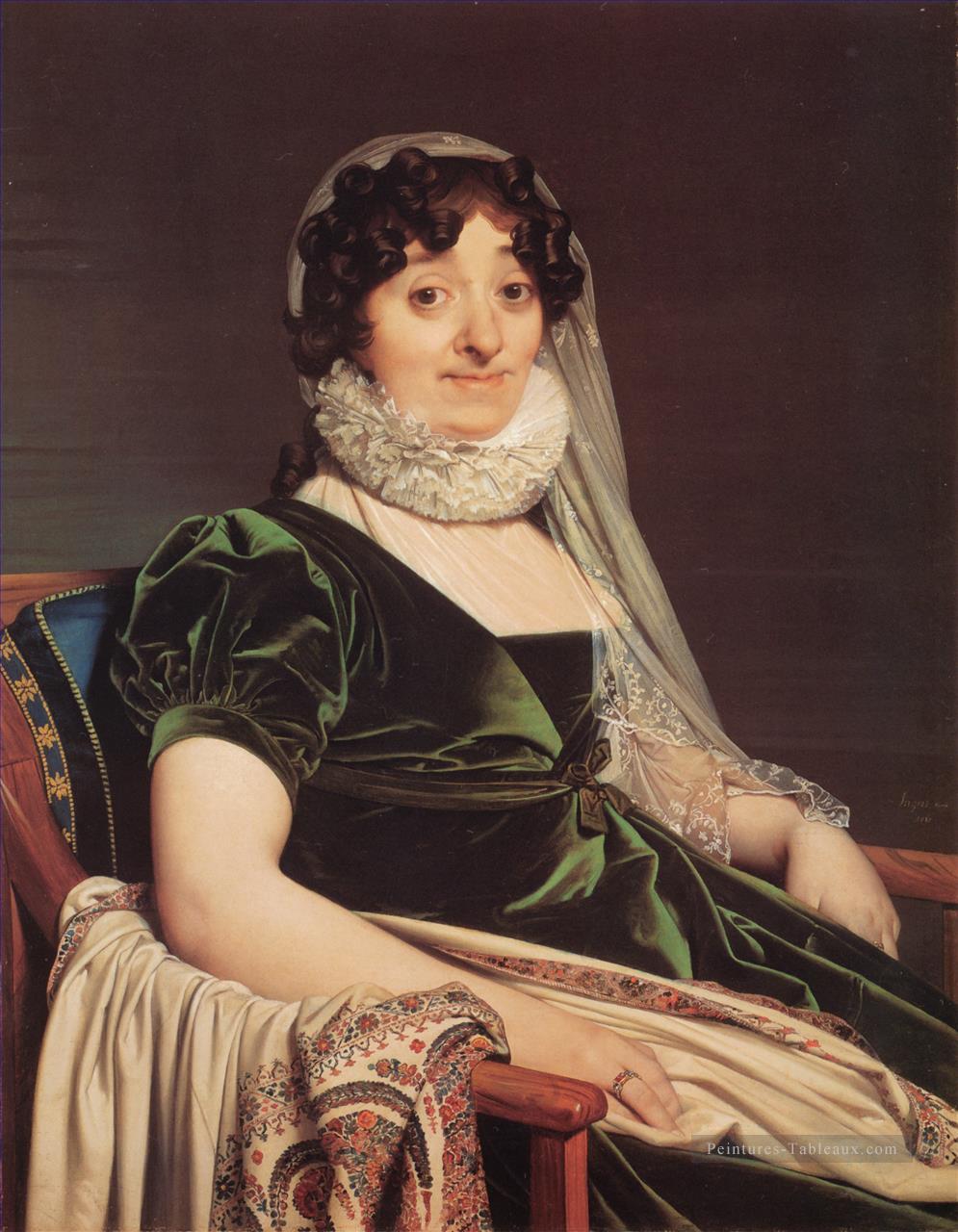 Comtesse de Tournon néoclassique Jean Auguste Dominique Ingres Peintures à l'huile